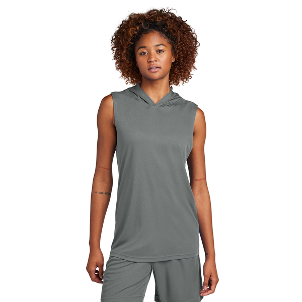 Sport-Tek® Competitor™ Poly Sleeveless Unisex Hoodie