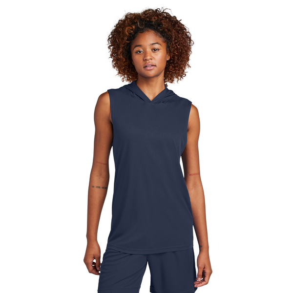 Sport-Tek® Competitor™ Poly Sleeveless Unisex Hoodie