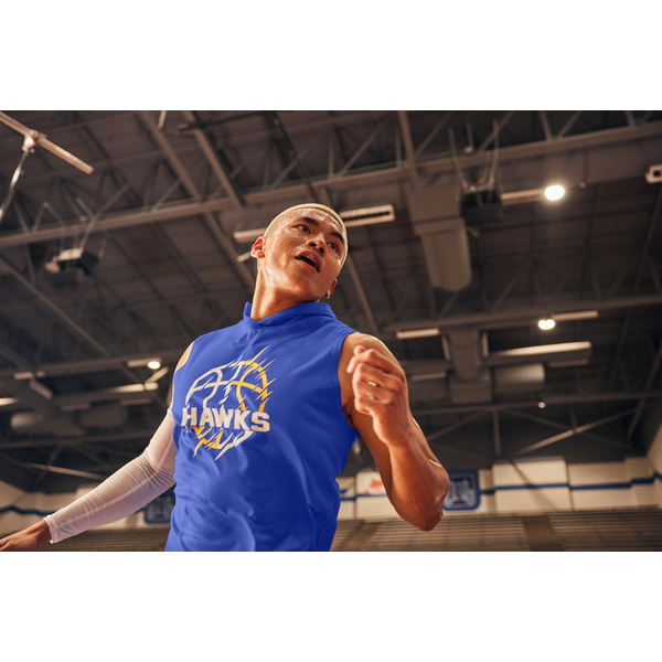 Sport-Tek® Competitor™ Poly Sleeveless Unisex Hoodie