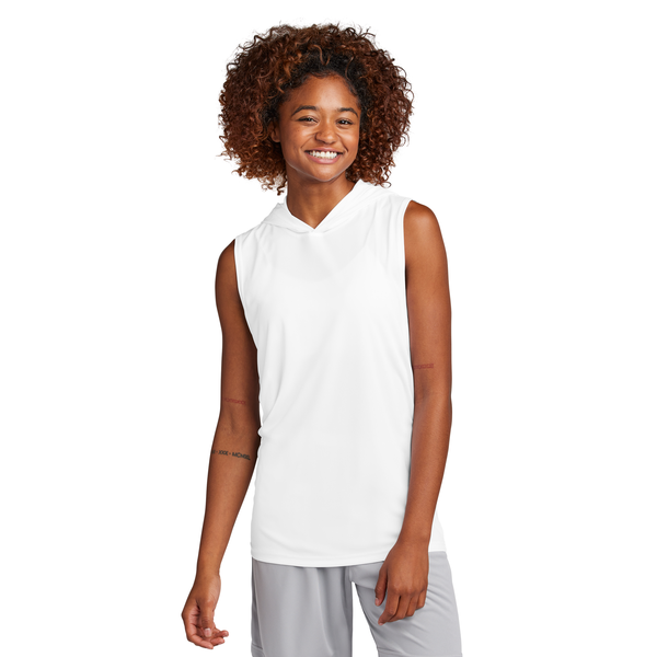 Sport-Tek® Competitor™ Poly Sleeveless Unisex Hoodie