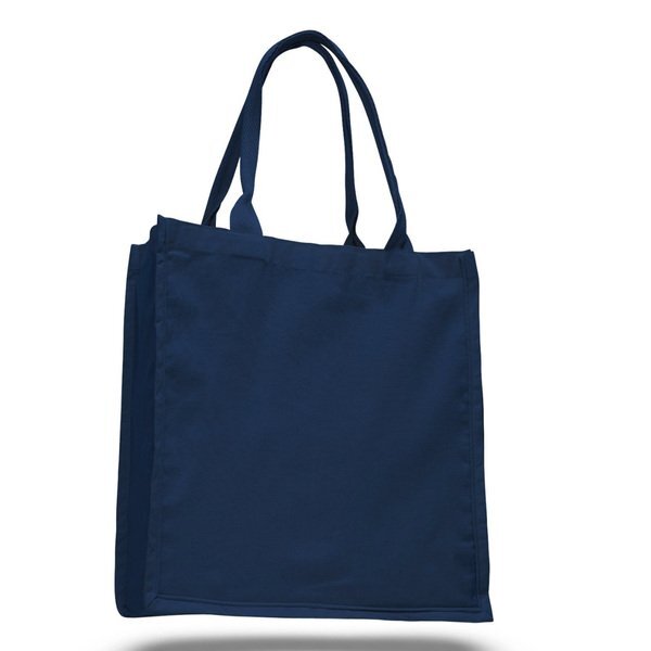 Colored Canvas Fancy Shopper Bag