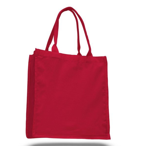Colored Canvas Fancy Shopper Bag