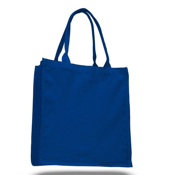 Colored Canvas Fancy Shopper Bag