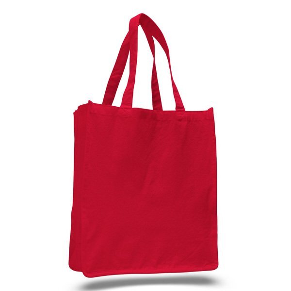Large Cotton Colored Book/Tote Bag