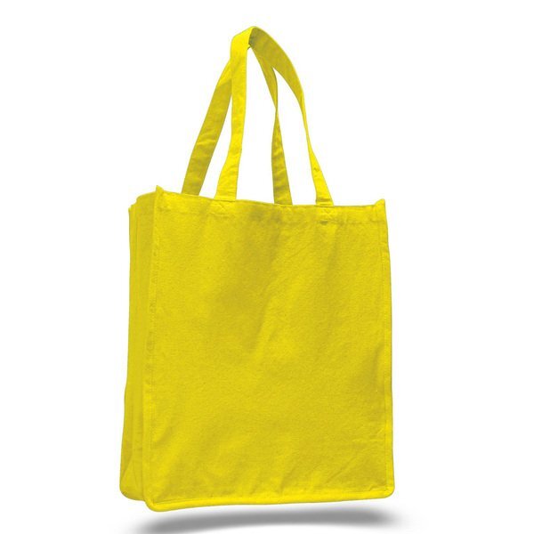 Large Cotton Colored Book/Tote Bag