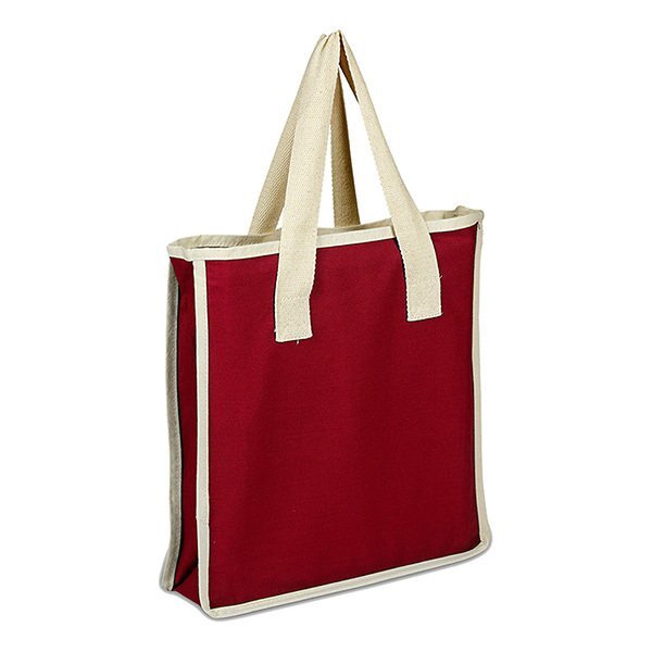 Color Canvas Shopping Bag