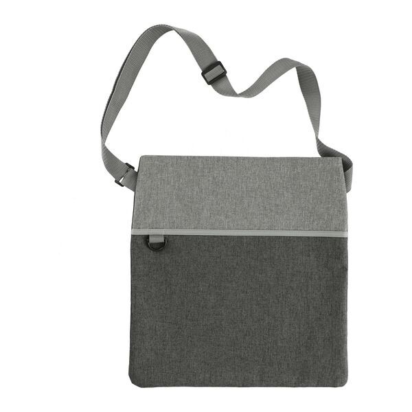 Double Heather rPET Crossbody Tote