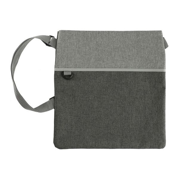 Double Heather rPET Crossbody Tote