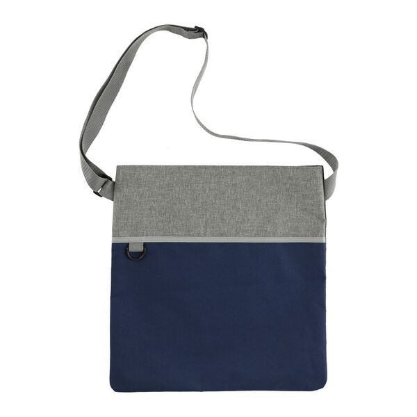 Double Heather rPET Crossbody Tote