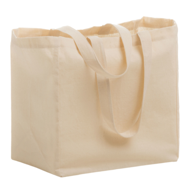 Lightweight Cotton Natural Grocery Tote