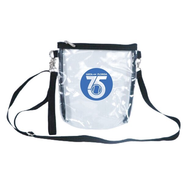 Clear PVC Cross Body Purse