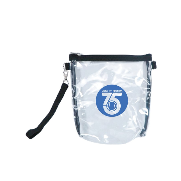 Clear PVC Cross Body Purse