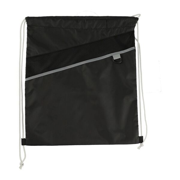 Combo Recycled Polyester Drawstring Bag