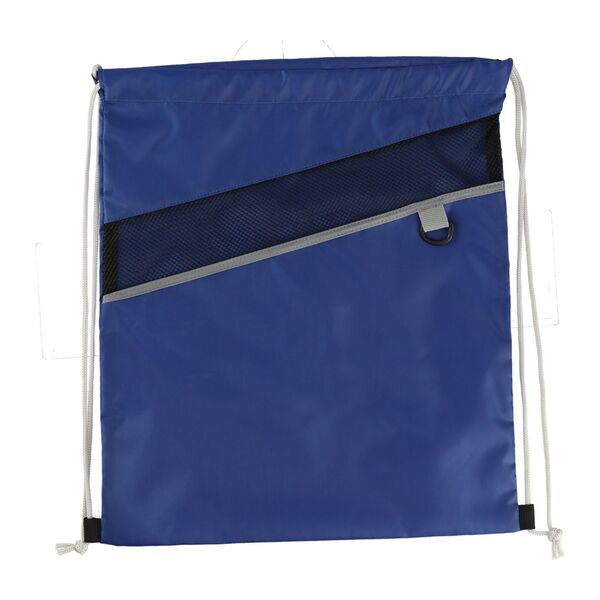 Combo Recycled Polyester Drawstring Bag