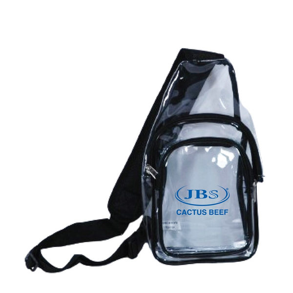 Clear PVC Mini Sling Backpack