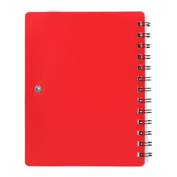 Recycled Pace Spiral Notebook w/ Pen, 5" x 7"