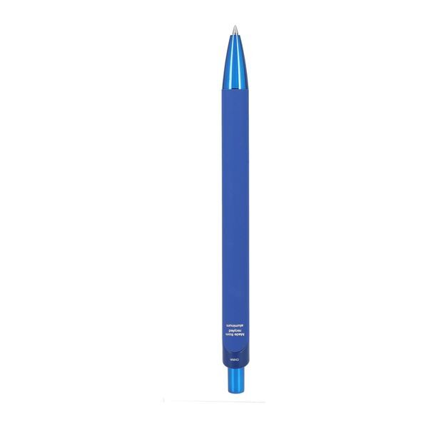 Metallic Recycled Aluminum Soft Touch Gel Pen