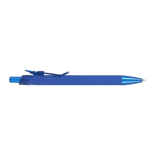 Metallic Recycled Aluminum Soft Touch Gel Pen