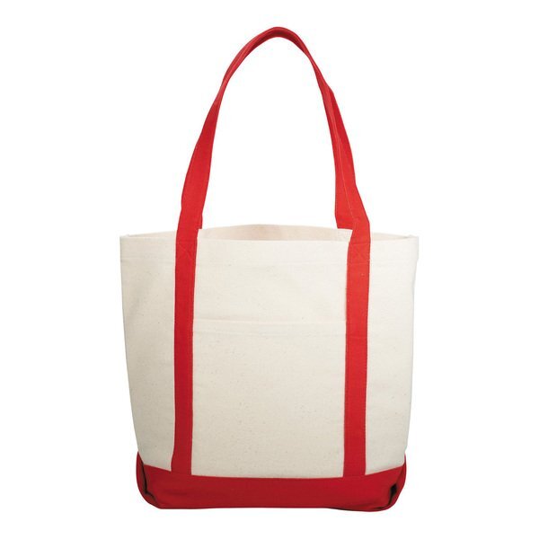Lightweight Cotton Daytrip Boat Tote Bag