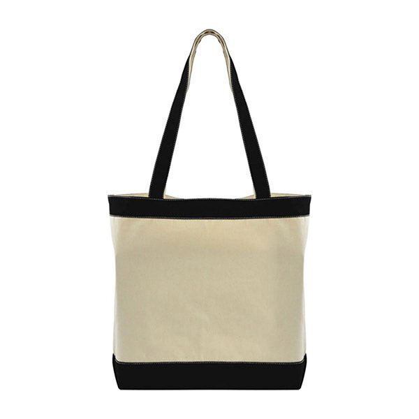 Stylish Cotton Two Tone Tote bag