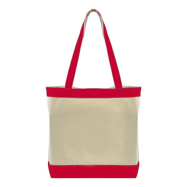 Stylish Cotton Two Tone Tote bag