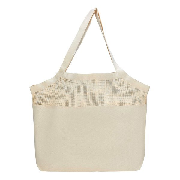 Cotton Mesh Beach Bag