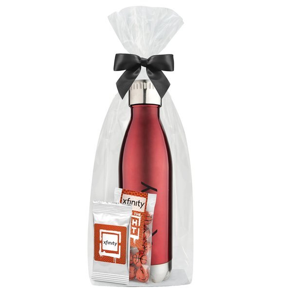 Chocolate Basketballs, Gatorade® Packet & Vacuum Insulated Bottle Gift Set
