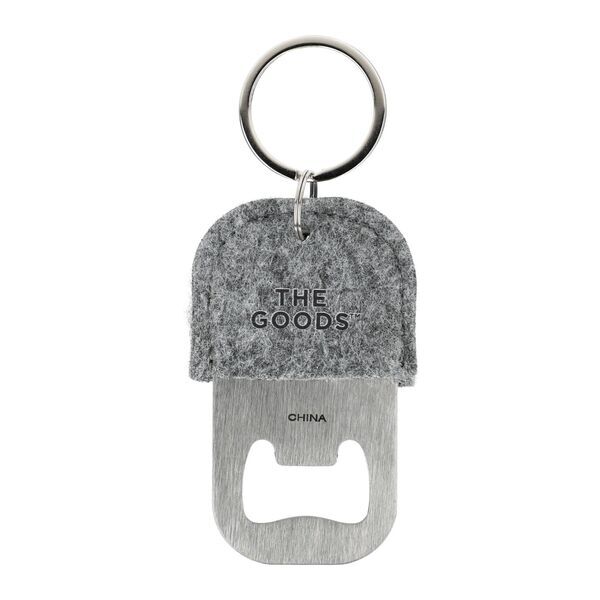 The Goods™ Recycled Felt Bottle Opener