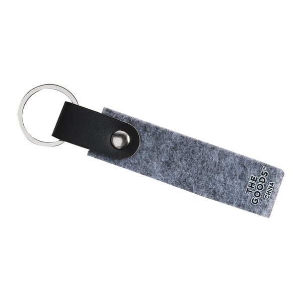 The Goods™ Recycled Felt Keychain