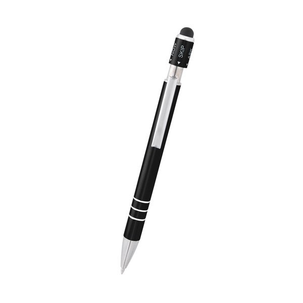 Recycled Aluminum Spin Game Top Stylus Pen