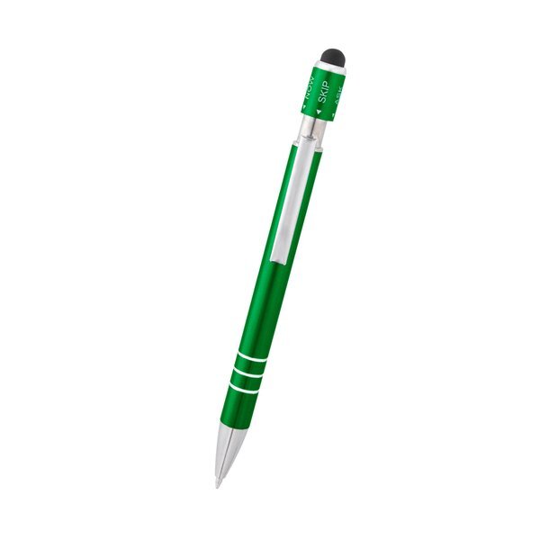 Recycled Aluminum Spin Game Top Stylus Pen