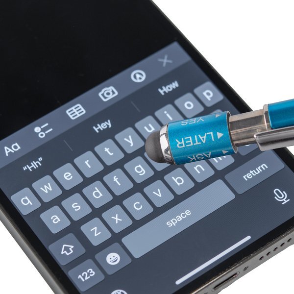 Recycled Aluminum Spin Game Top Stylus Pen