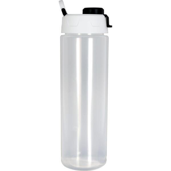 Pop Up Lid Debossed Water Bottle, 24oz.