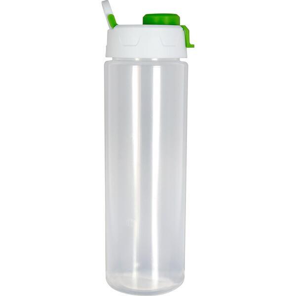 Pop Up Lid Debossed Water Bottle, 24oz.