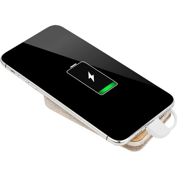 EarthTrendz™ Magnetic Wireless Power Bank, 5000mAh