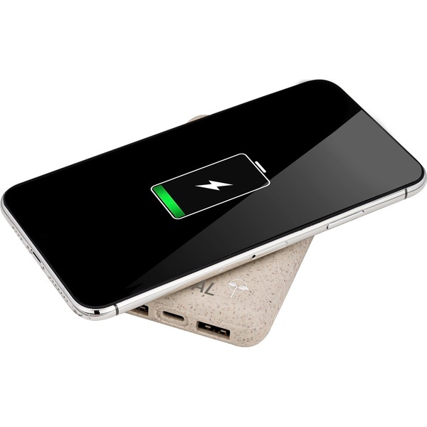EarthTrendz™ Solar Magnetic Wireless Power Bank, 10000mAh