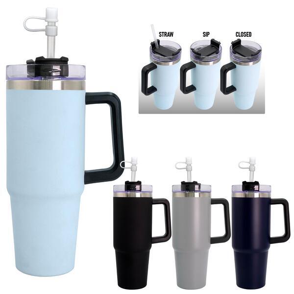 Hydrate Tumbler with Straw, 30oz.