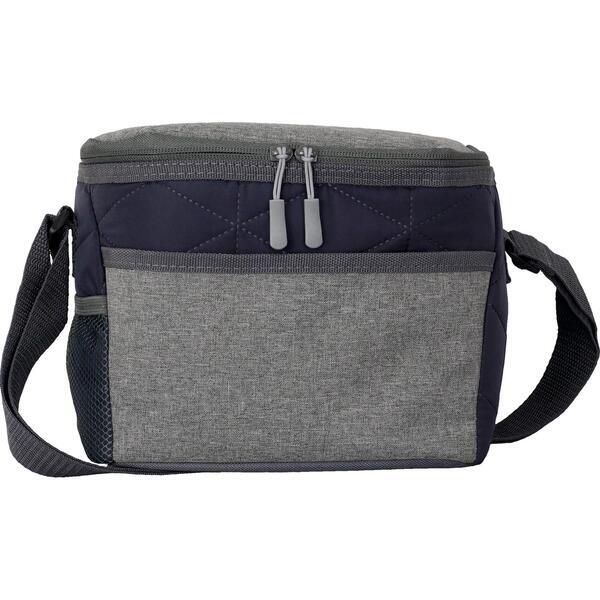 Quilted Emblem Lunch Cooler Bag