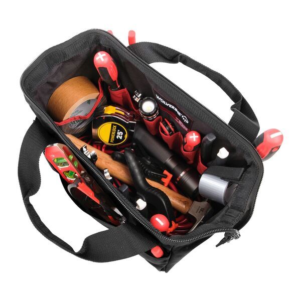 Wolverine® 13" Canvas 14 Pocket Tool Bag