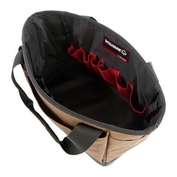 Wolverine® 13" Canvas 17 Pocket Tool Bag