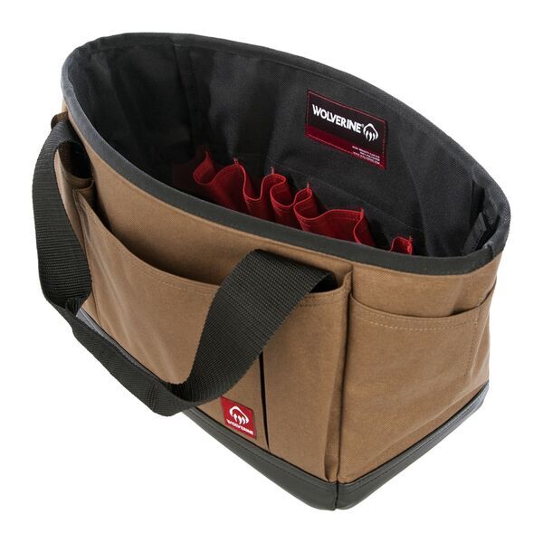 Wolverine® 13" Canvas 17 Pocket Tool Bag
