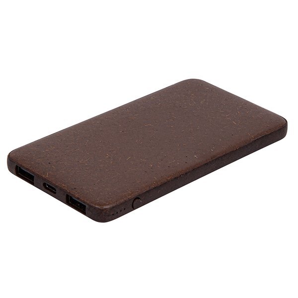 Sustainable Coconut Power Bank, 5000mAh