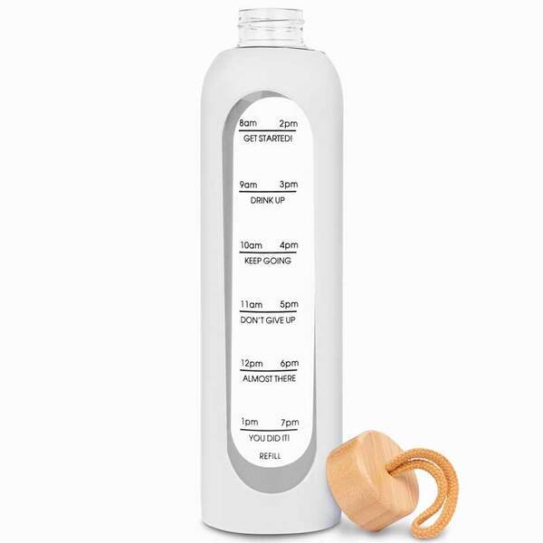 Arlo Glass Water Bottle, 36 oz.