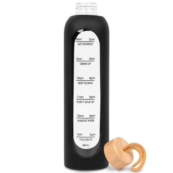 Arlo Glass Water Bottle, 36 oz.