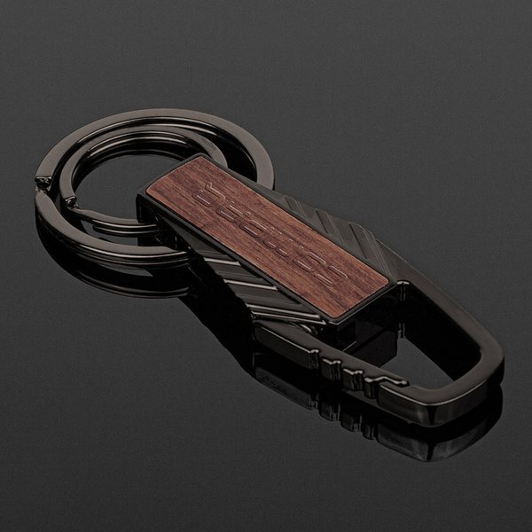 Silverlake Wood Key Chain