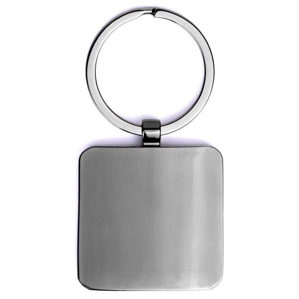 Bolton Square Wood Key Chain