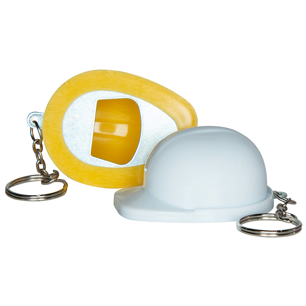 Hard Hat Bottle Opener Keychain