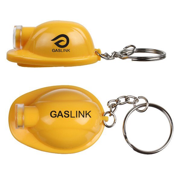 LED Hard hat Keychain Light