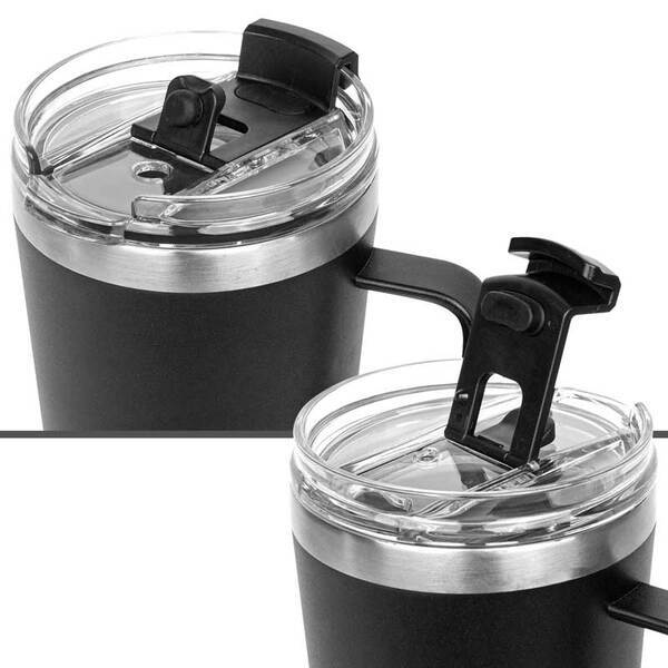 Puma Mug with Straw Lid, 30oz.