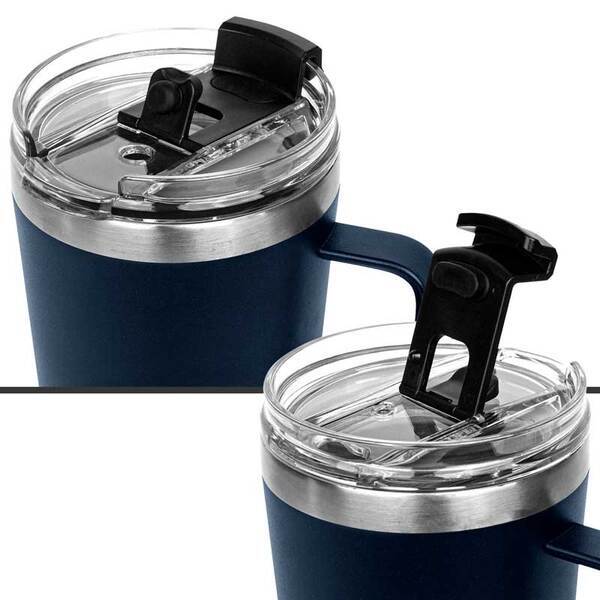 Puma Mug with Straw Lid, 30oz.